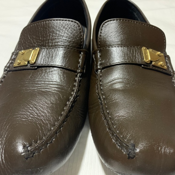 Louis Vuitton Brown Loafers - Picture 2 of 4
